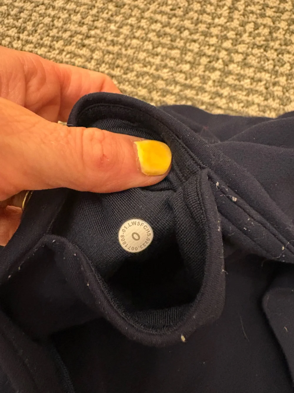 lululemon athletica Navy High-Rise Flared Leggings